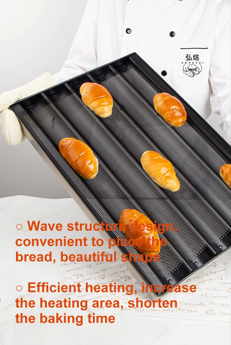 Bakery Baking Aluminum Bread Plates Round Bread Hamburger Baking Trays