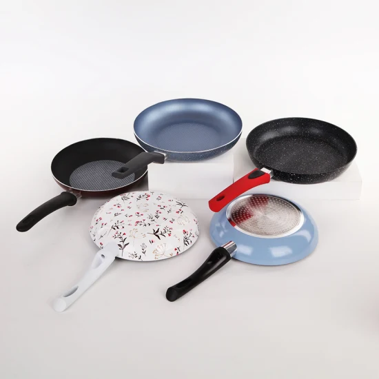 20cm 24cm 28cm Aluminum Pan Set Multi Function Cookware Fry Pan