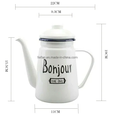 High Quality Enamel Kettle/Coffee Pot/Kitchenware